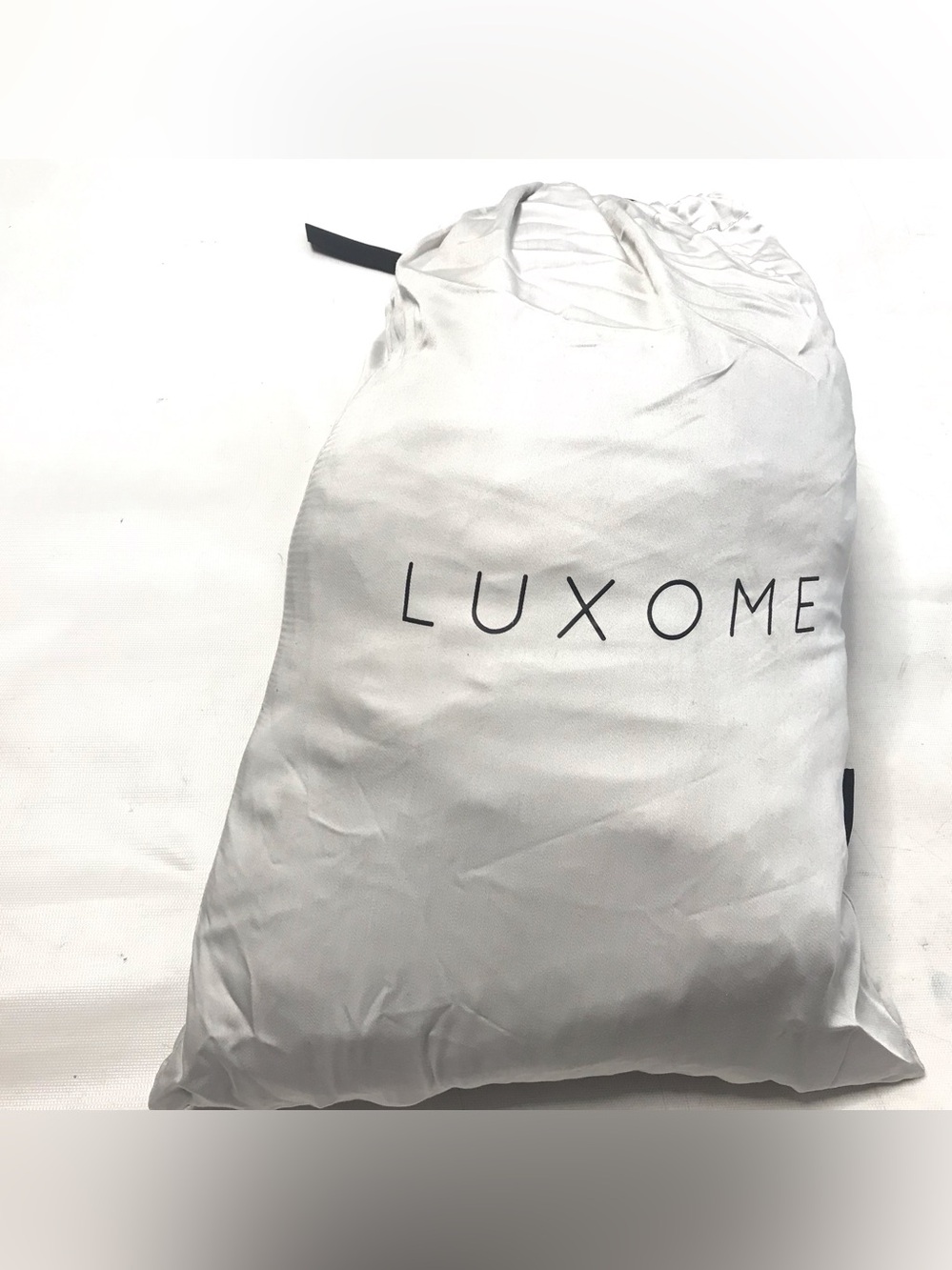 Luxome Bamboo Sheet Set SPLIT KING Size in Stone Gray NEW READ